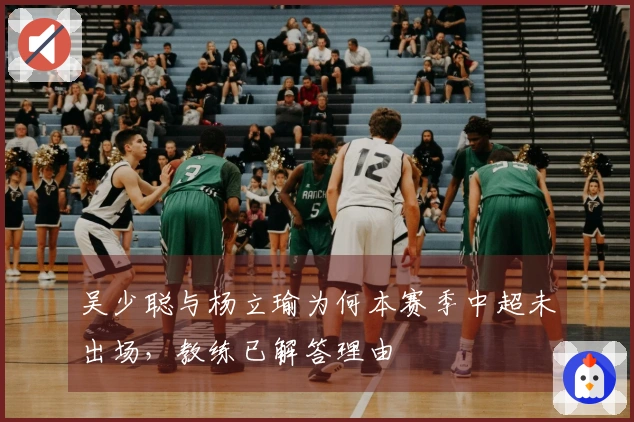 吴少聪与杨立瑜为何本赛季中超未出场，教练已解答理由